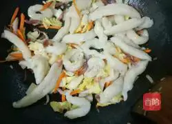 Illustration of how to make fried noodles 7