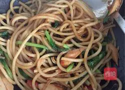 Illustration of how to make fried noodles 3