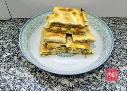 Illustration of how to make scallion pancakes 11