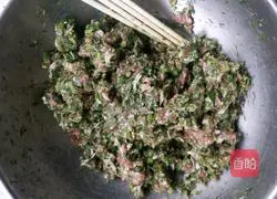 Illustration of how to make fennel meat buns 12