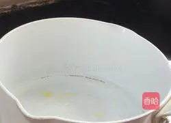 Illustration of how to make fried rice with little white rabbit sauce 15