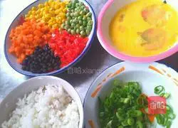 Assorted colorful fried rice recipes 1