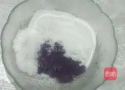 Illustration of how to make purple sweet potato dumplings 2