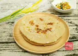 Illustration of how to make scallion pancakes 12