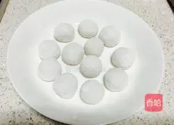 Illustration of how to make glutinous rice balls 11