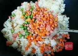 Egg Fried Rice Recipe Illustration 8