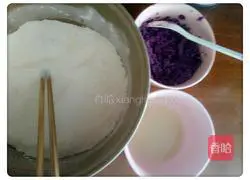 Purple Rose Steamed Buns Recipe Illustration 2