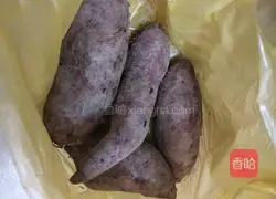 Purple potato cake recipe 1