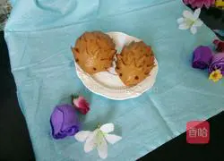 Illustration of how to make brown sugar steamed buns 12