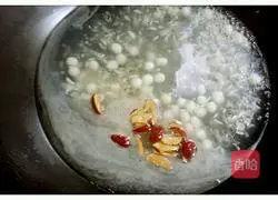 Rice wine Illustration of how to cook sweet-scented osmanthus glutinous rice balls 10