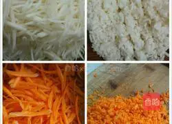 Illustration of how to make radish dumplings 4