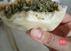 Illustration of how to make shepherd's purse buns 10