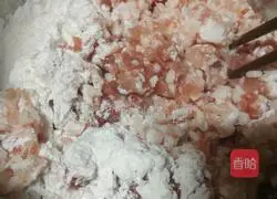 Meat buns Illustration of how to do it 1