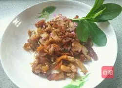 Illustration of how to make noodles with meat 9