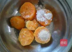 Illustration of how to make sweet potato steamed buns 2