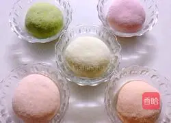 Illustration of how to make meat, three fresh and colorful dumplings 2