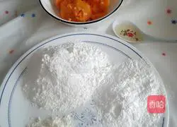 Illustration of how to make sweet potato pancakes 1