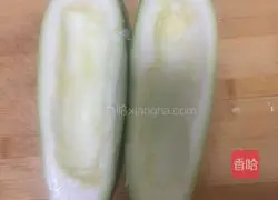 Illustration of how to make zucchini cake 1