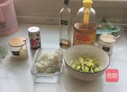 Illustration of how to make fried rice 1