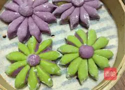 Illustration of how to make rose steamed buns 13