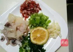 Fried Rice with Lemon Juice Illustration of how to do it 1