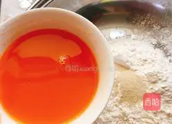 Illustration of how to make orange steamed buns 4