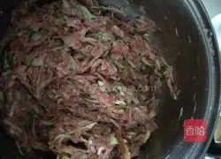 Illustration of how to make jade dumplings 5