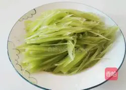 Illustration of how to make black pepper noodles 2 