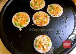 Onion ring egg pancake recipe 10