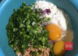 Vegetable egg pancake recipe 4