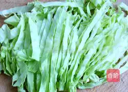 Illustration of how to make vegetable and egg fried noodles 8