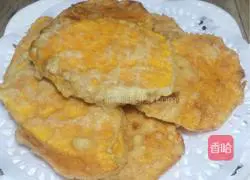 Illustration of how to make fried sweet potato cakes 6