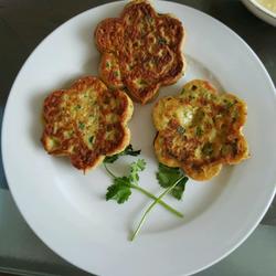 Milk and Celery Egg Pancake