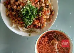 Illustration of how to make vegetable noodles 6