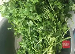 Illustration of how to make coriander dumplings 1