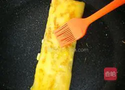 Illustration of making pancake box 9