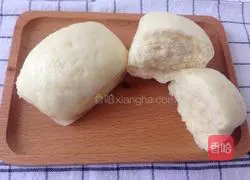 Illustration of how to make fresh milk steamed buns 5