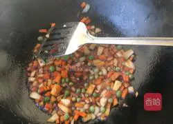 Fried rice recipe illustration 4