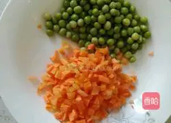 Illustration of home-style fried rice 2