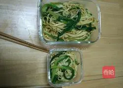 Illustration of how to make fried noodles 6