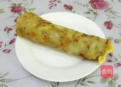 Illustration of how to make Kuaishou breakfast pancakes 10