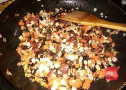 Delicious fried rice Illustration of how to do it 9