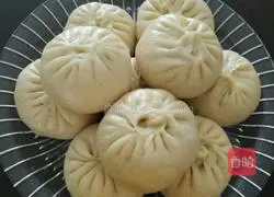 Illustration of how to make leek vegetarian buns 11