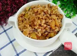 Illustration of how to make special rice fried rice 9