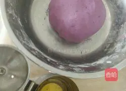 Purple potato cheese sandwich pancake recipe 6