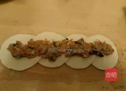 Illustration of how to make rose dumplings 3