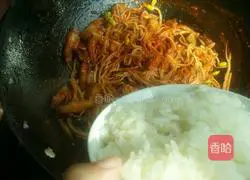 Korean style pork belly fried rice Practice illustration 8