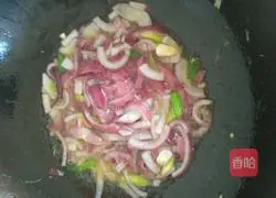 Illustration of home-style fried noodles 11 