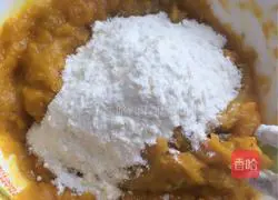 Illustration of how to make egg-flavored radish cake 6