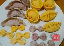 Illustration of how to make mushroom dumplings 12